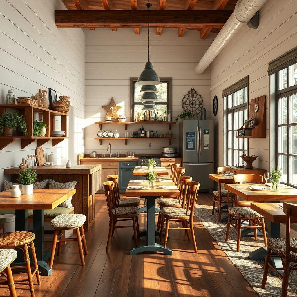 Farmhouse restaurant - AI Generated