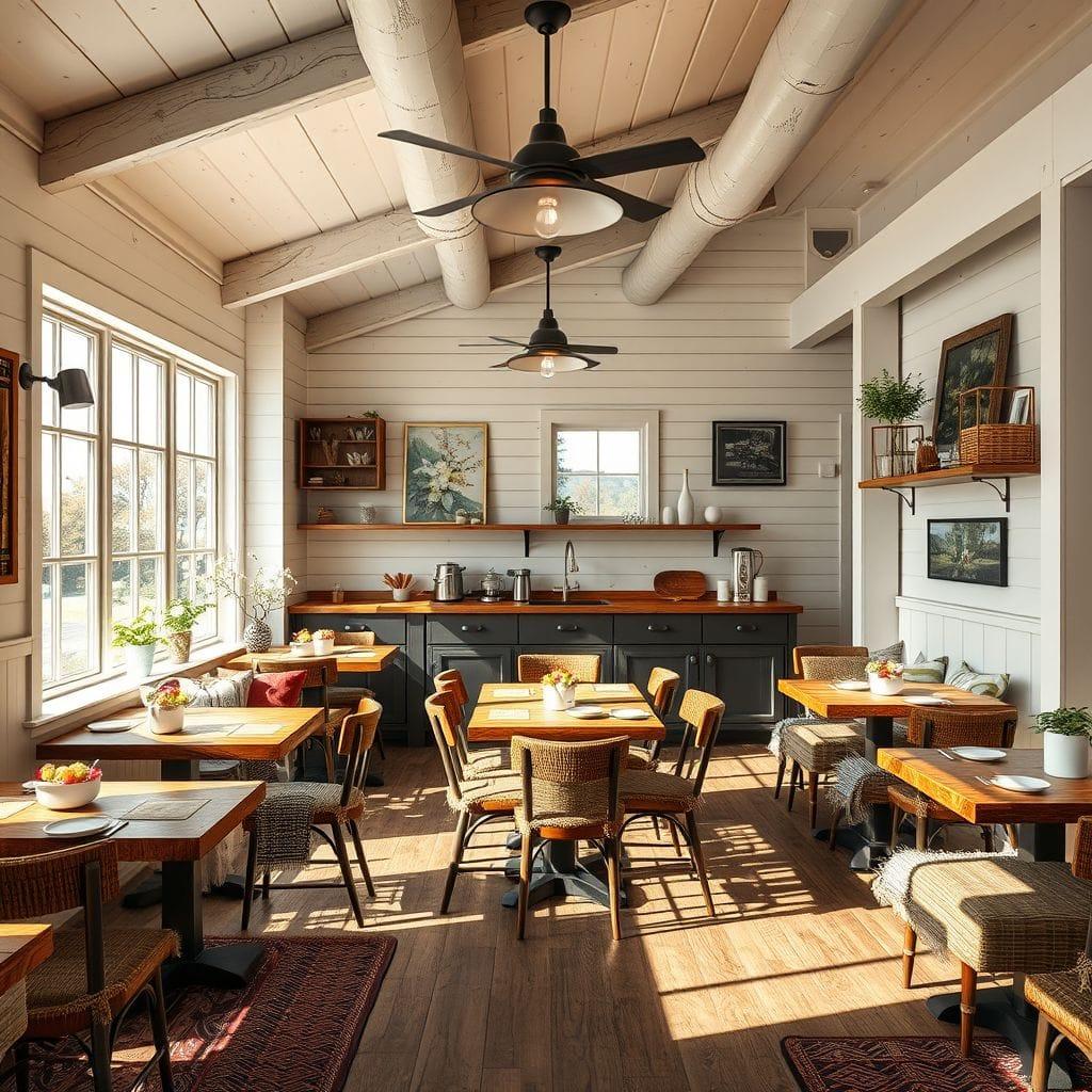 Farmhouse restaurant - AI Generated