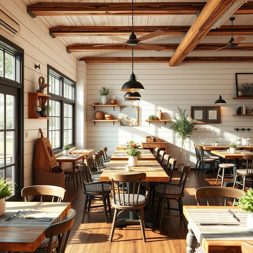 Farmhouse restaurant - AI Generated