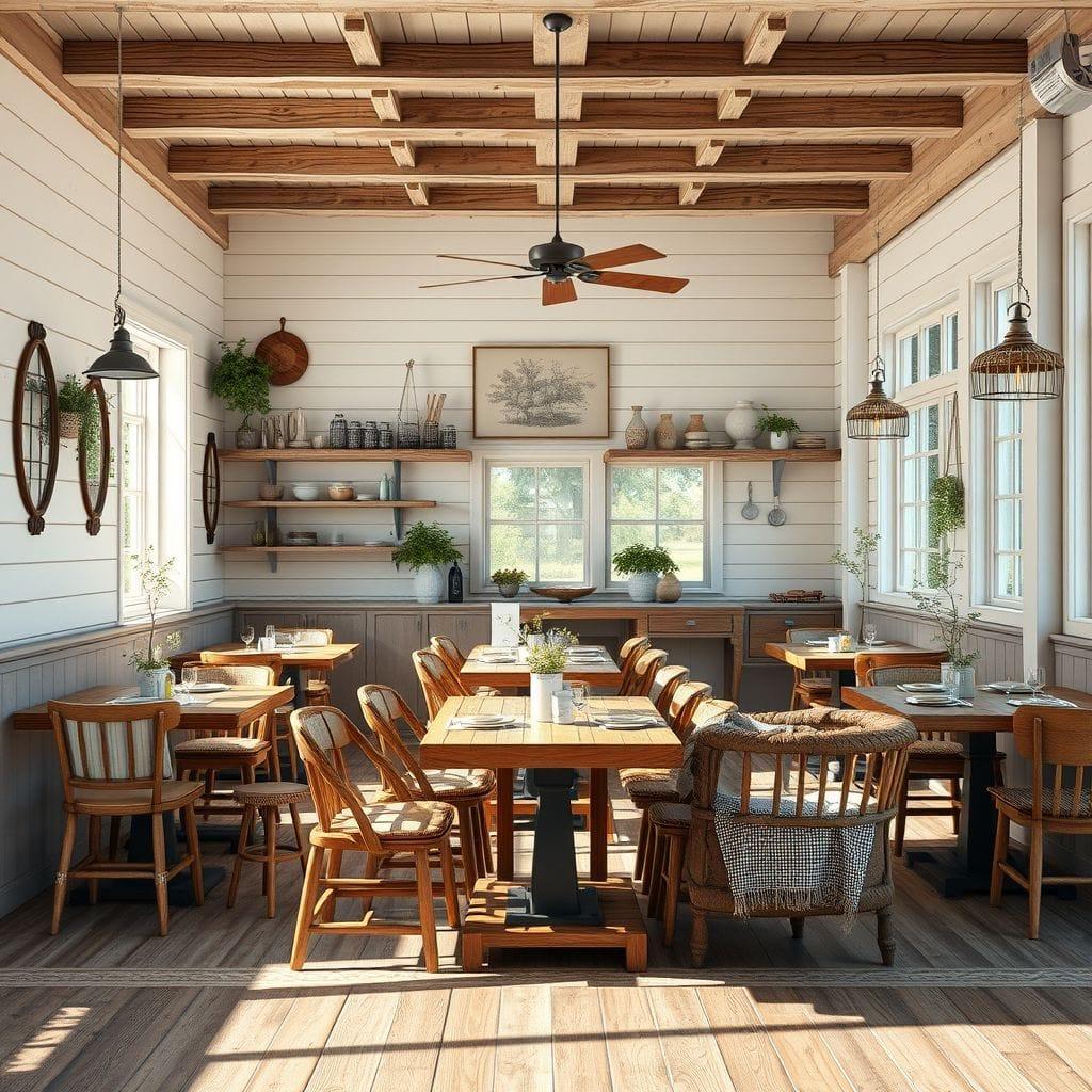 Farmhouse restaurant - AI Generated