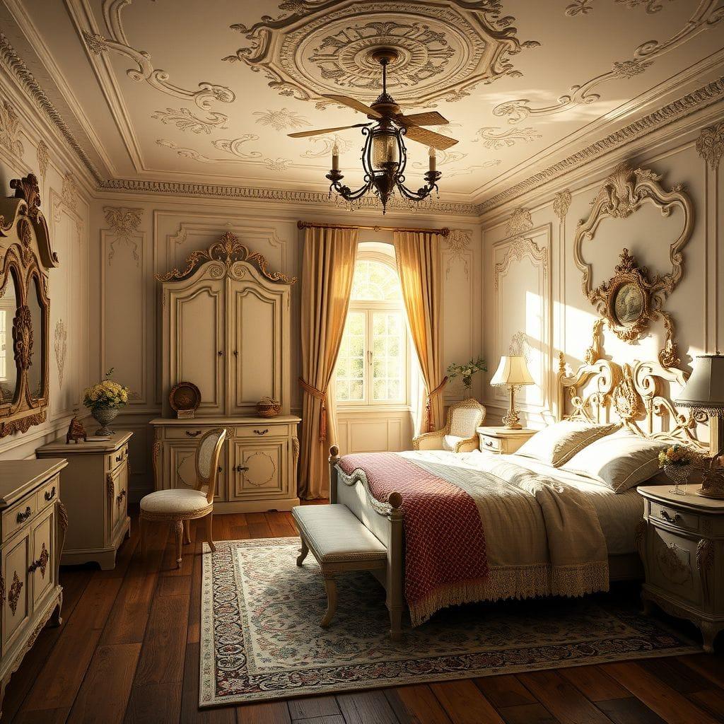 French Country bedroom - AI Generated