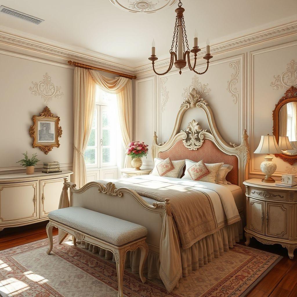 French Country bedroom - AI Generated