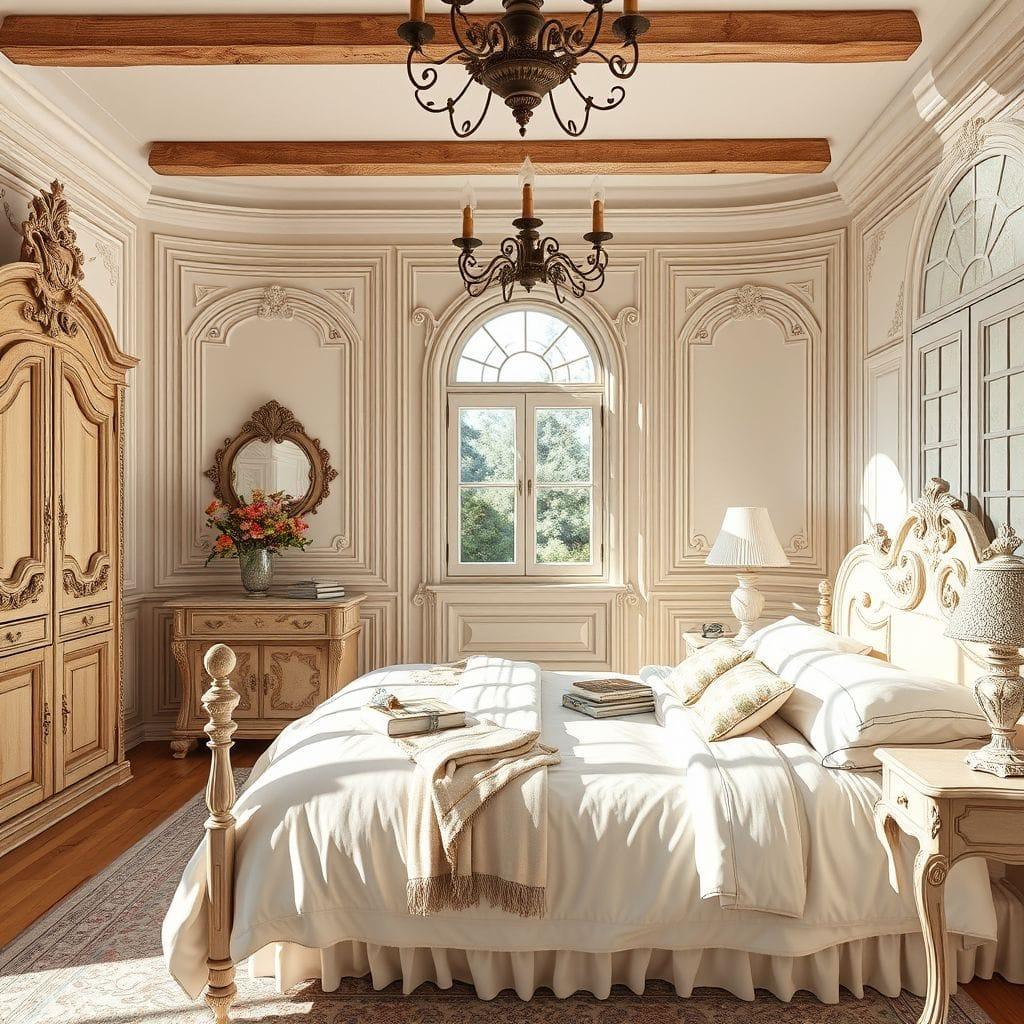 French Country bedroom - AI Generated
