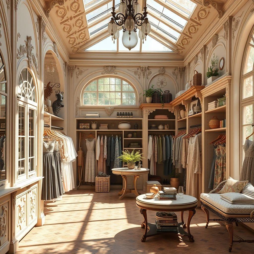 French Country clothing store - AI Generated