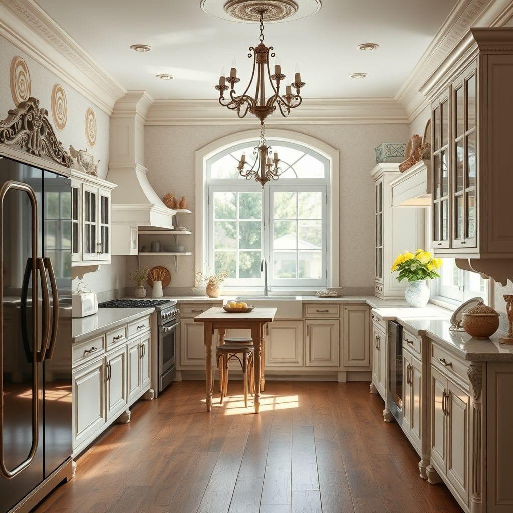 French Country kitchen - AI Generated