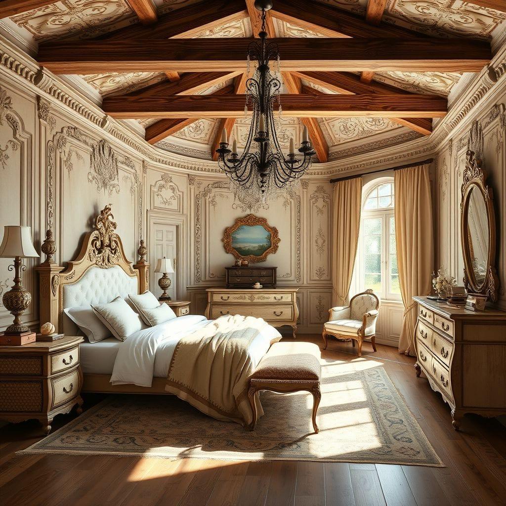 French Country master bedroom - AI Generated