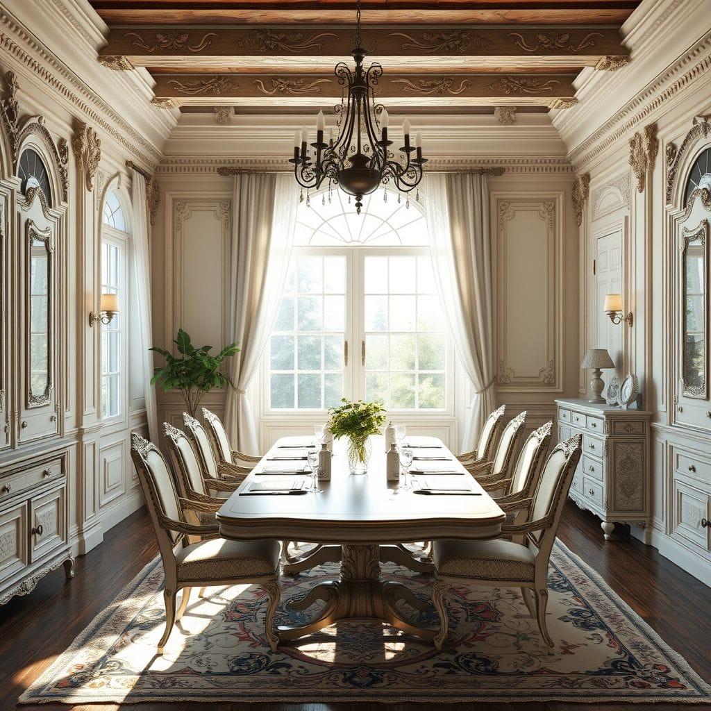 French Country meeting room - AI Generated