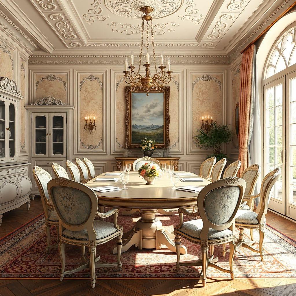 French Country meeting room - AI Generated