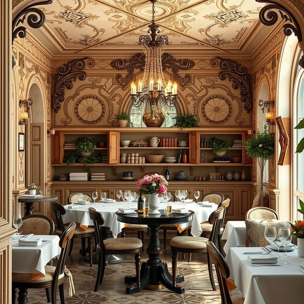 French Country restaurant - AI Generated
