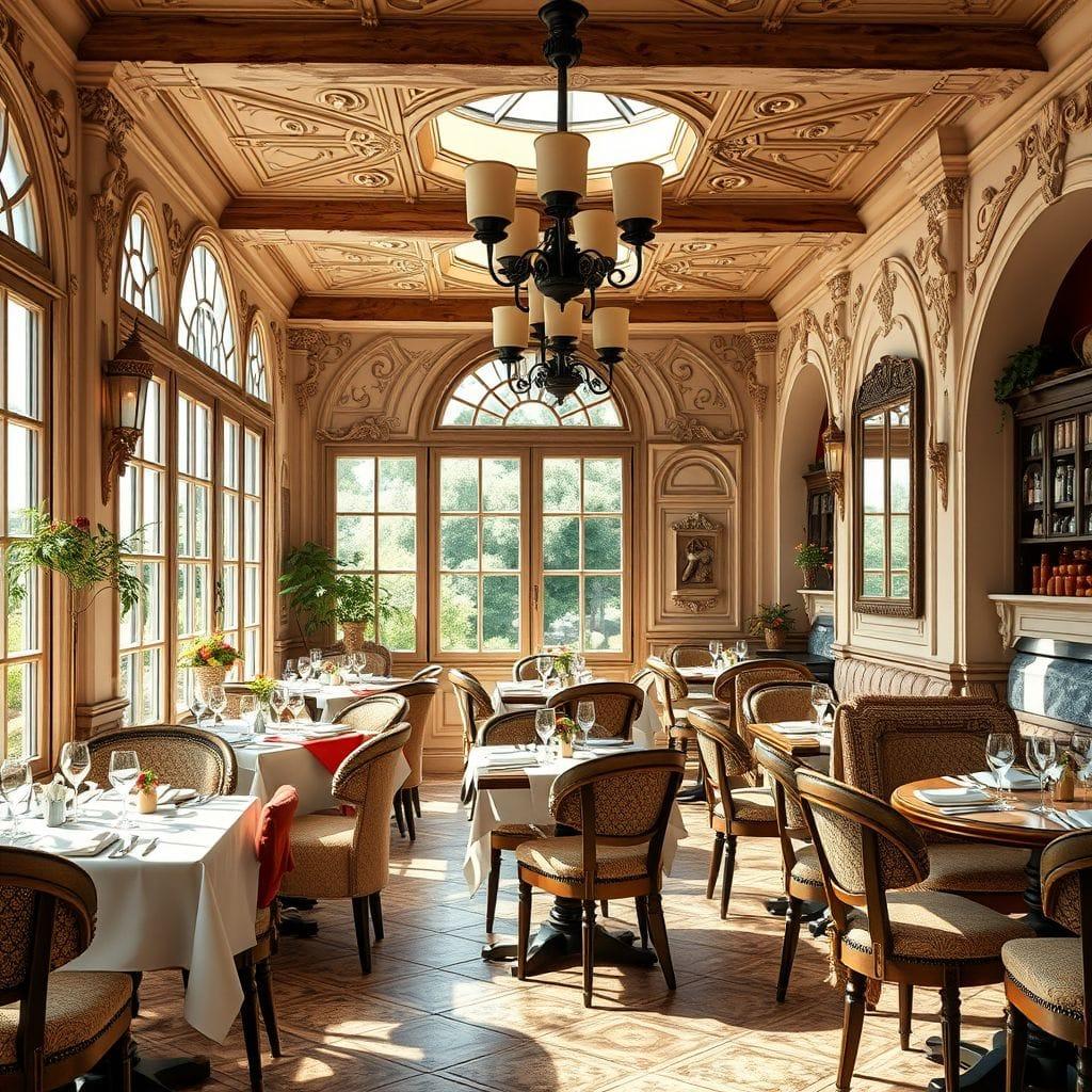 French Country restaurant - AI Generated