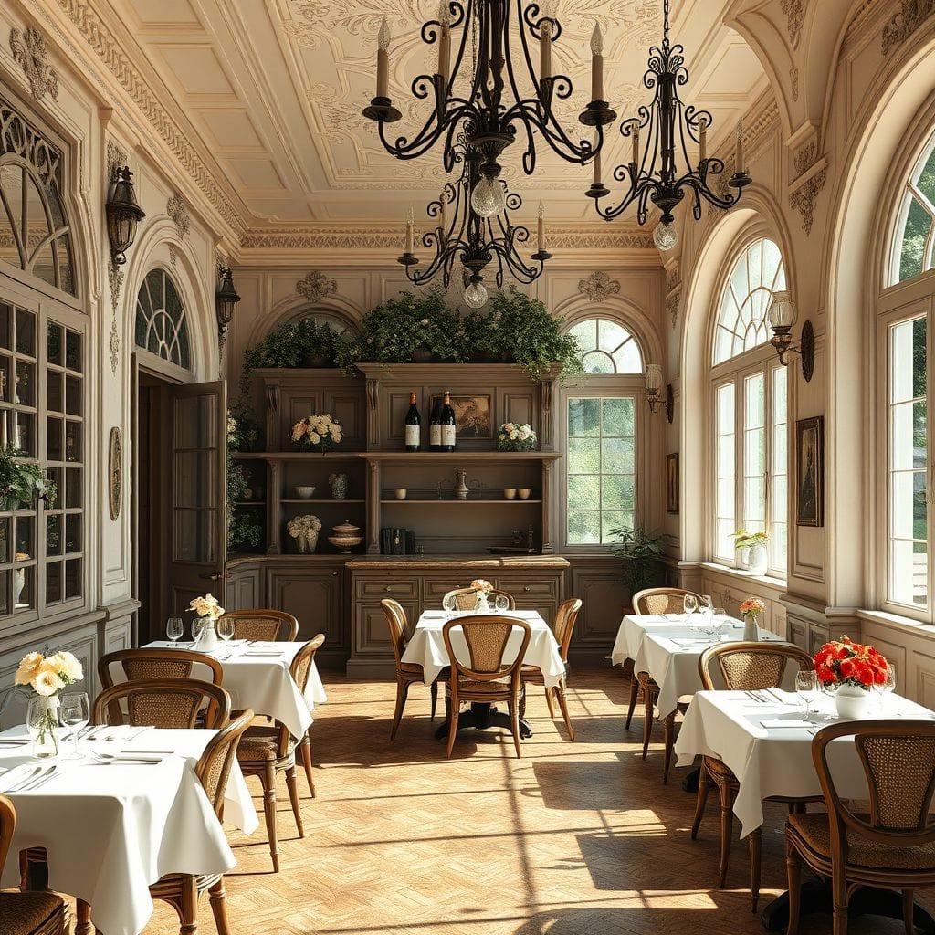 French Country restaurant - AI Generated