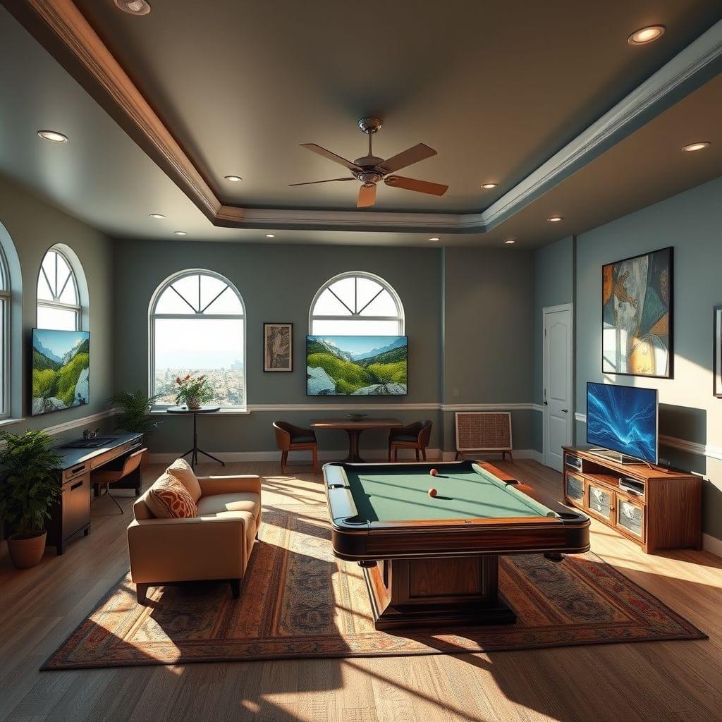  game room - AI Generated