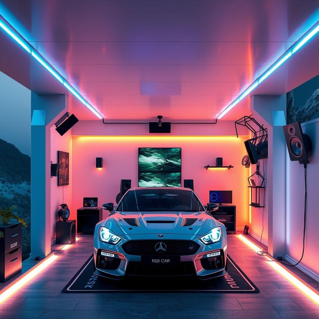 Gaming Room carport - AI Generated