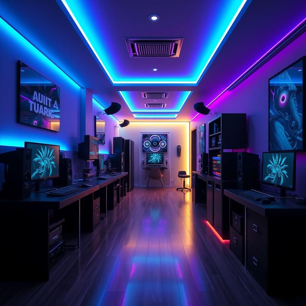 Gaming Room hallway - AI Generated