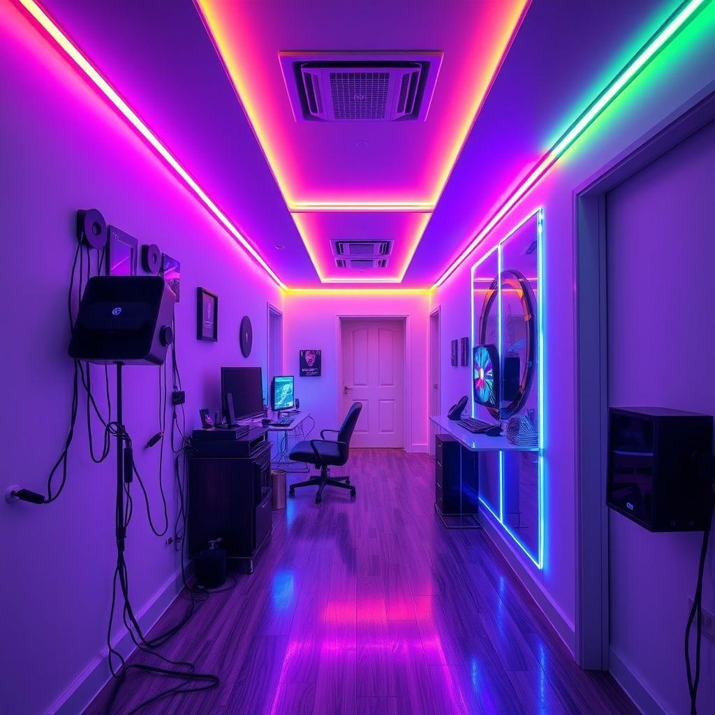 Gaming Room hallway - AI Generated