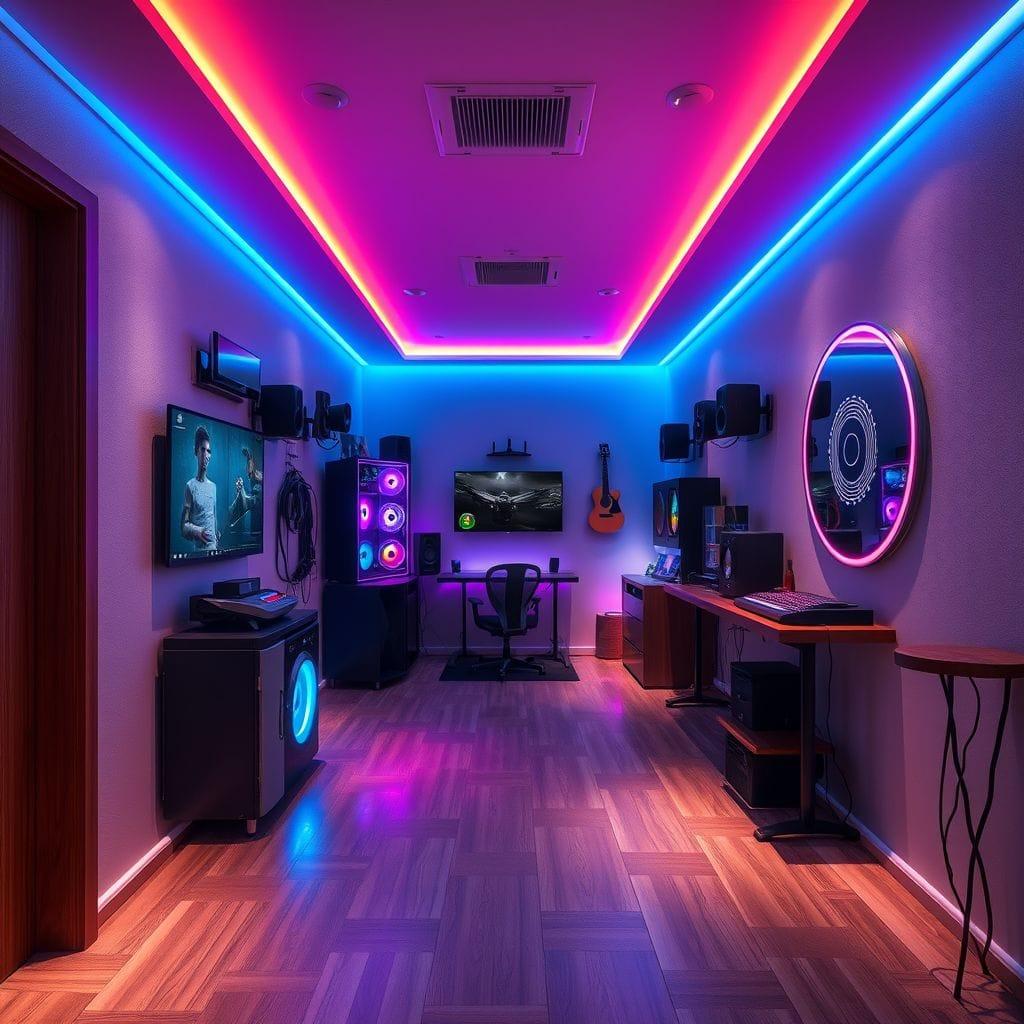 Gaming Room hallway - AI Generated