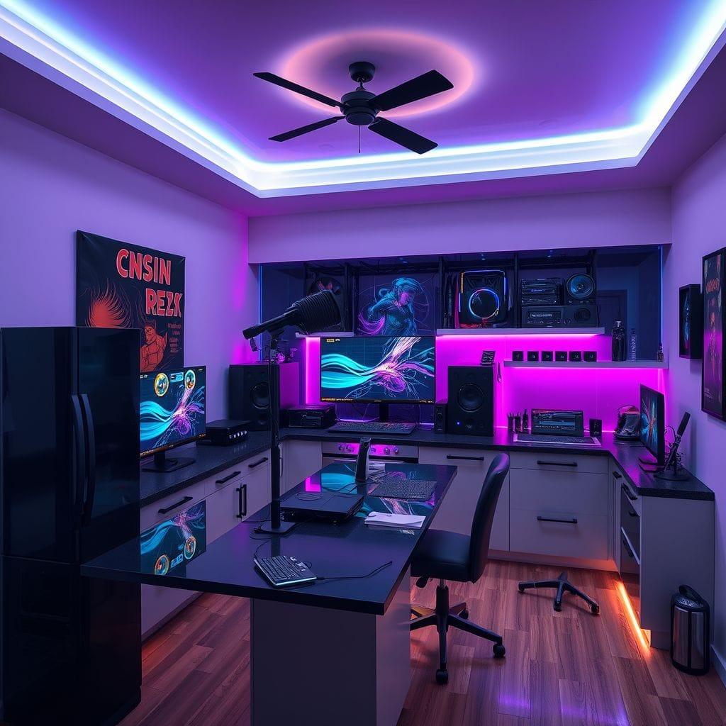 Gaming Room kitchen - AI Generated