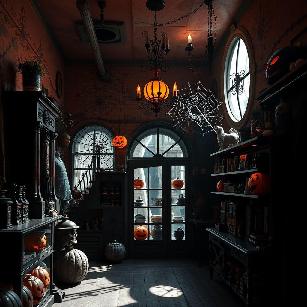 Halloween store - AI Generated