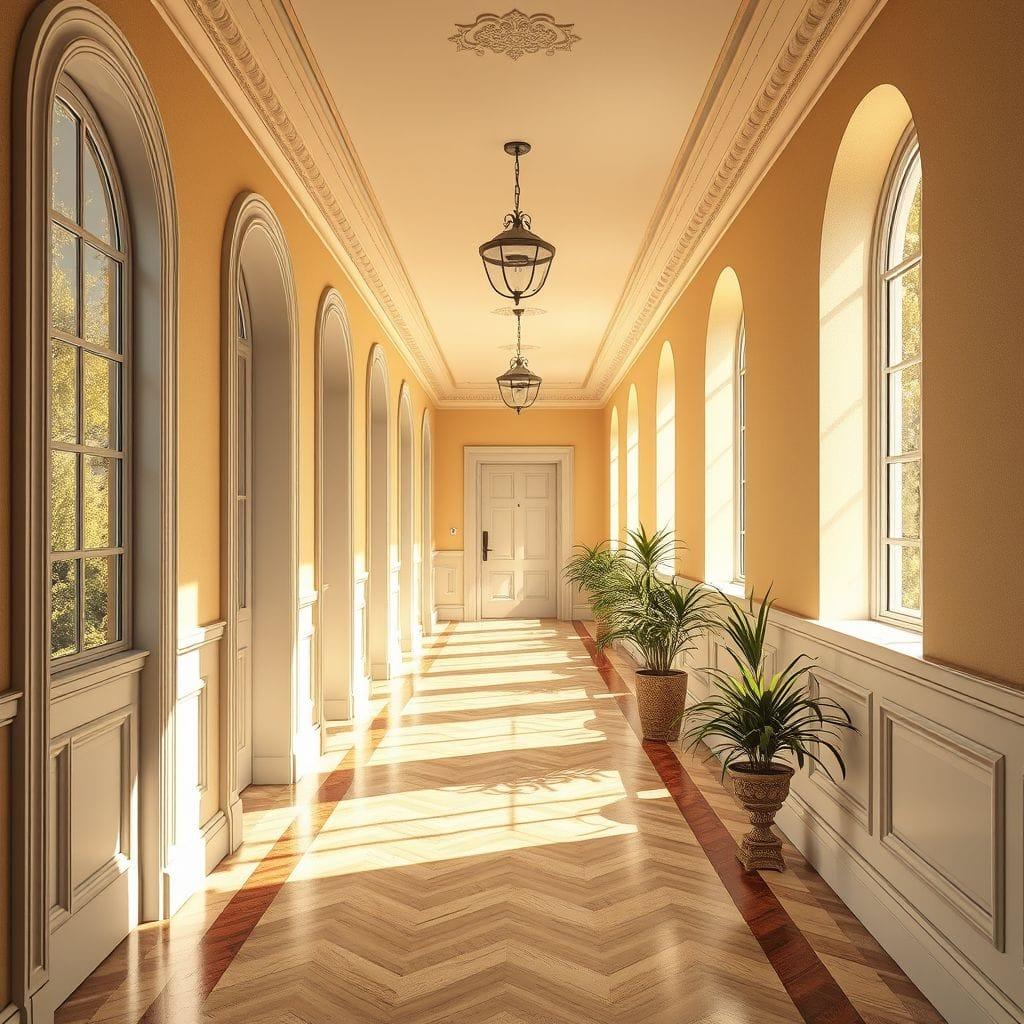  hallway - AI Generated