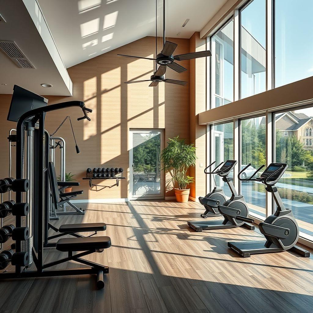  home gym - AI Generated