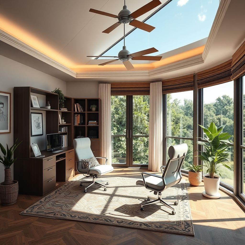  home office - AI Generated