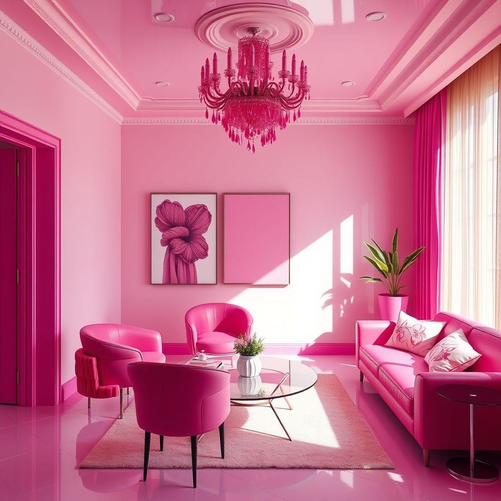 Hot Pink  - AI Generated