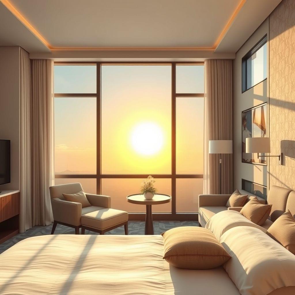  hotel room - AI Generated
