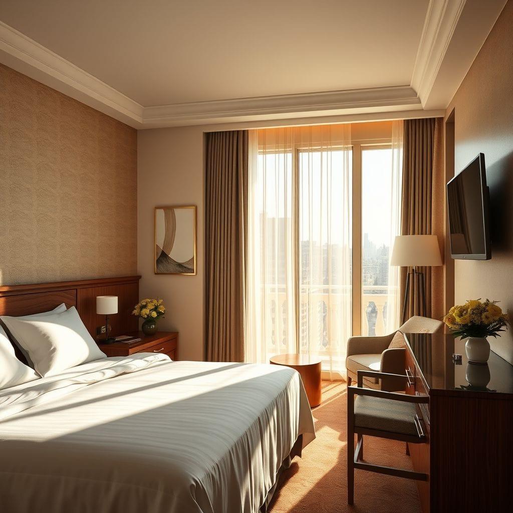  hotel room - AI Generated