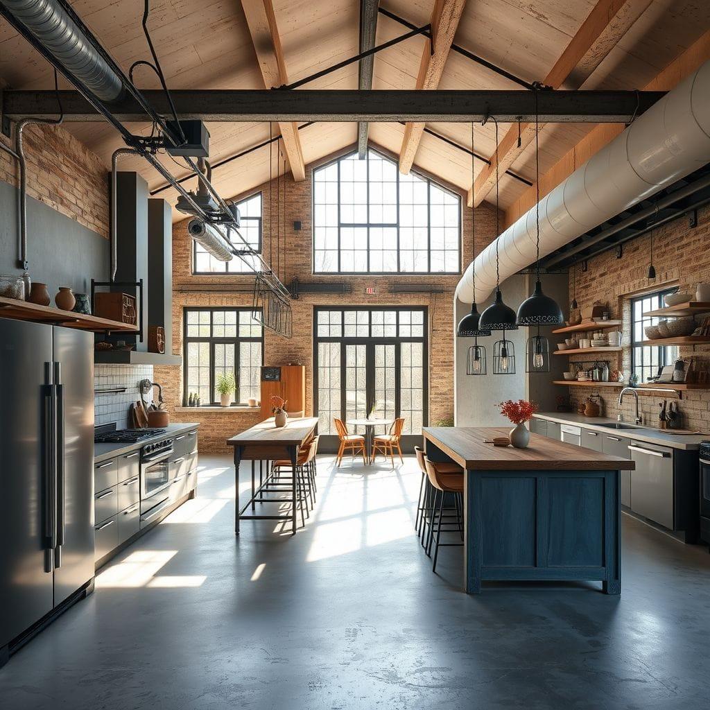 Industrial kitchen - AI Generated