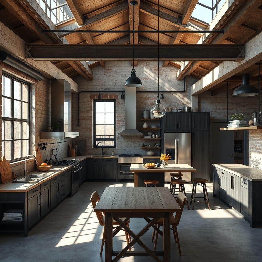 Industrial kitchen - AI Generated