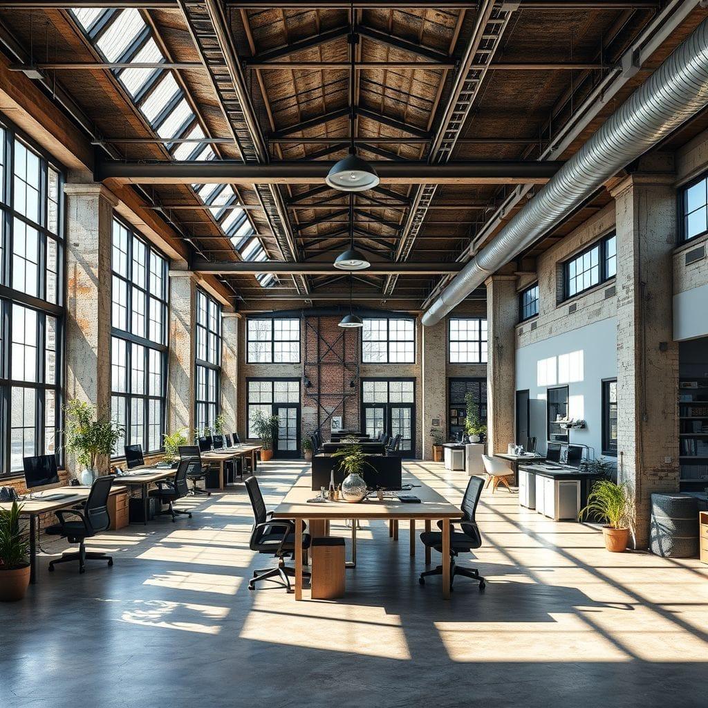 Industrial office - AI Generated