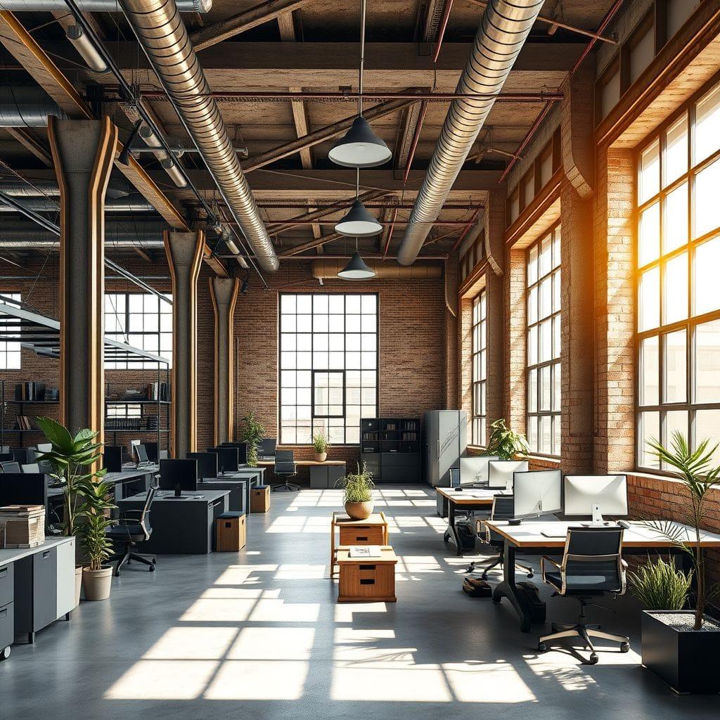 Industrial office - AI Generated