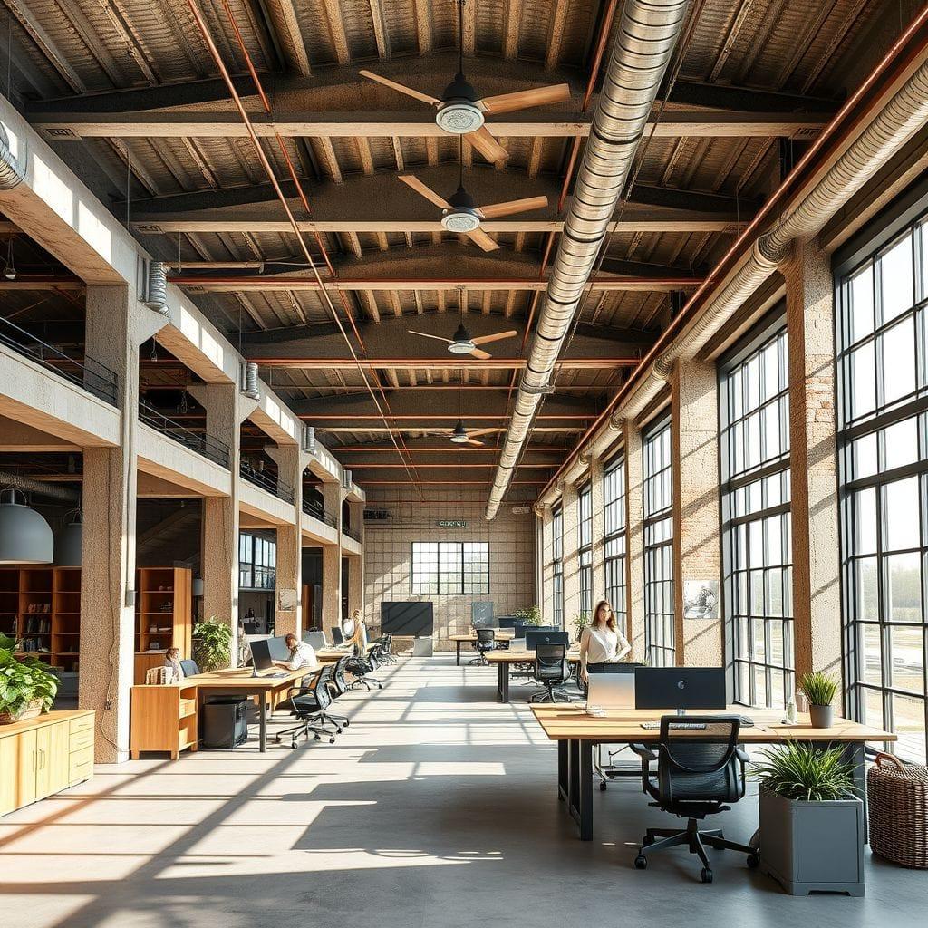 Industrial office - AI Generated