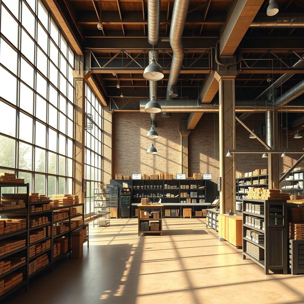 Industrial store - AI Generated