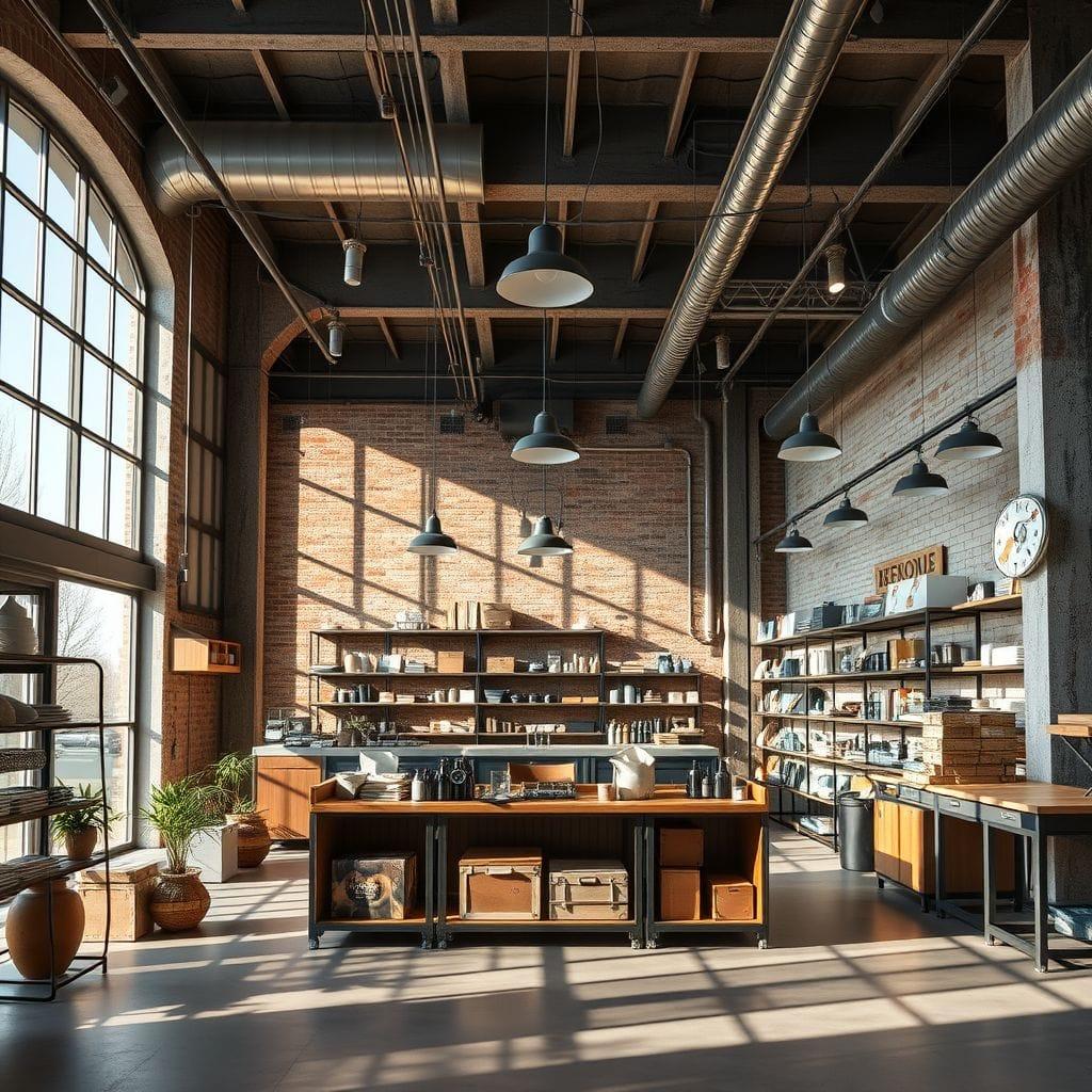 Industrial store - AI Generated
