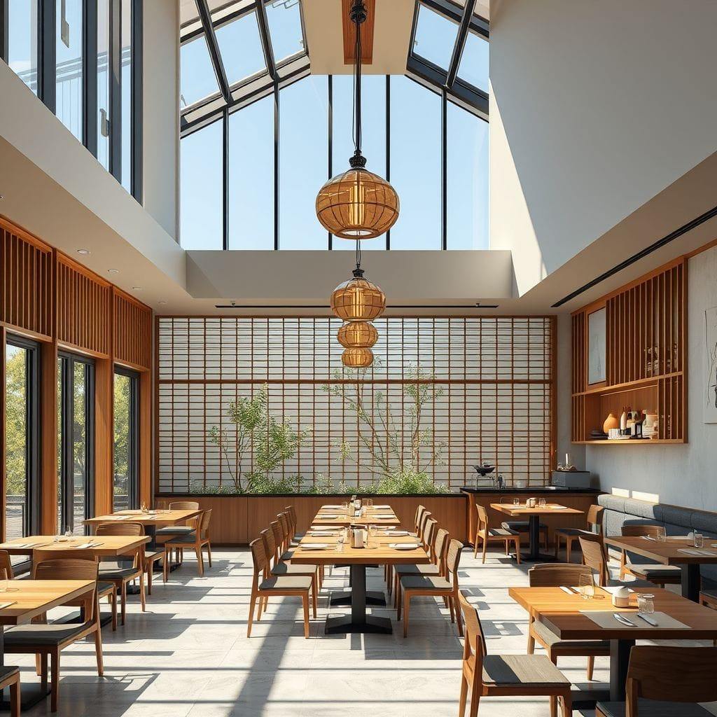 Japandi restaurant - AI Generated