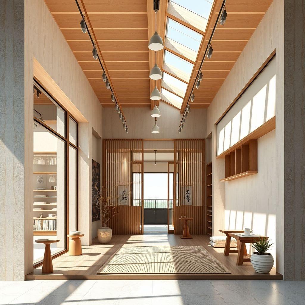 Japandi store - AI Generated