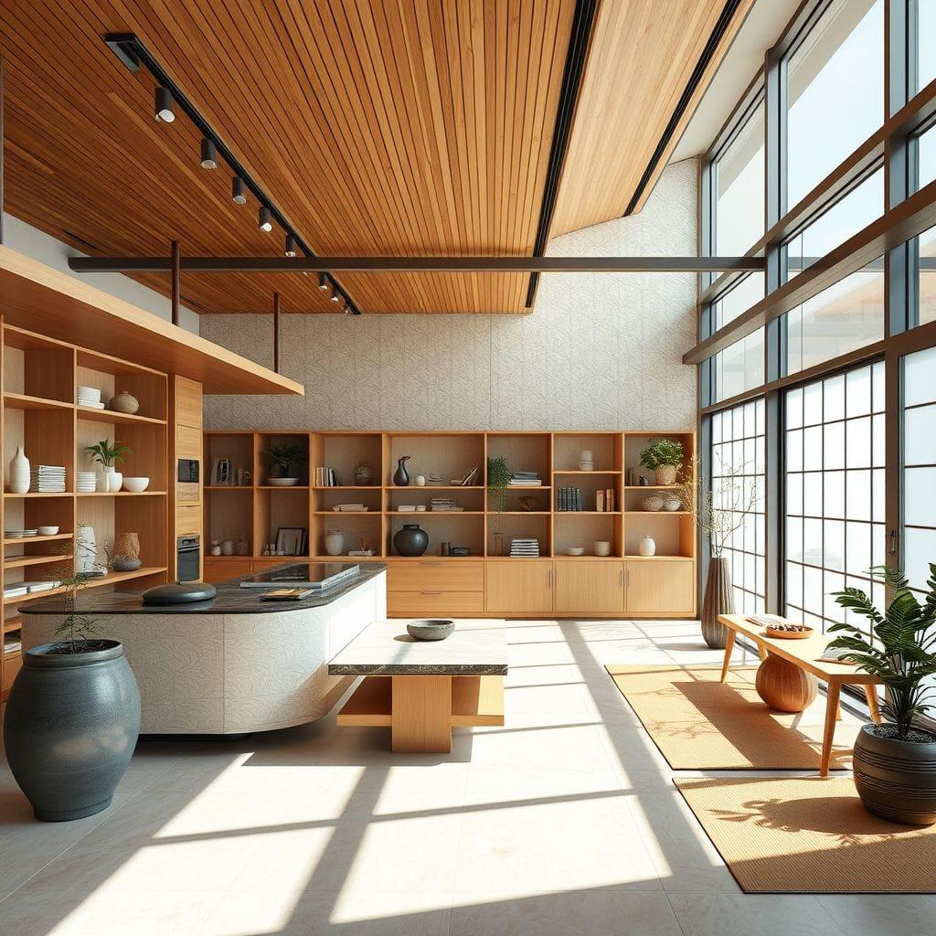 Japandi store - AI Generated