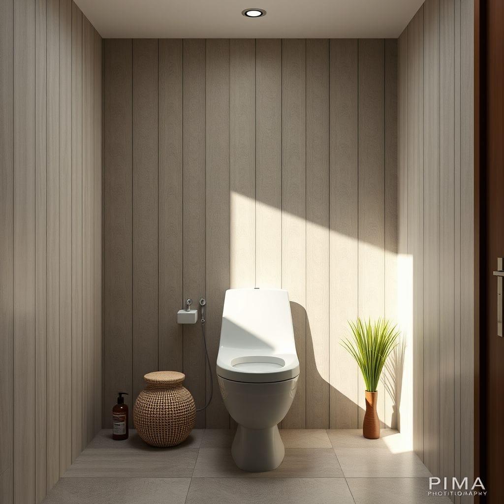Japandi toilet - AI Generated