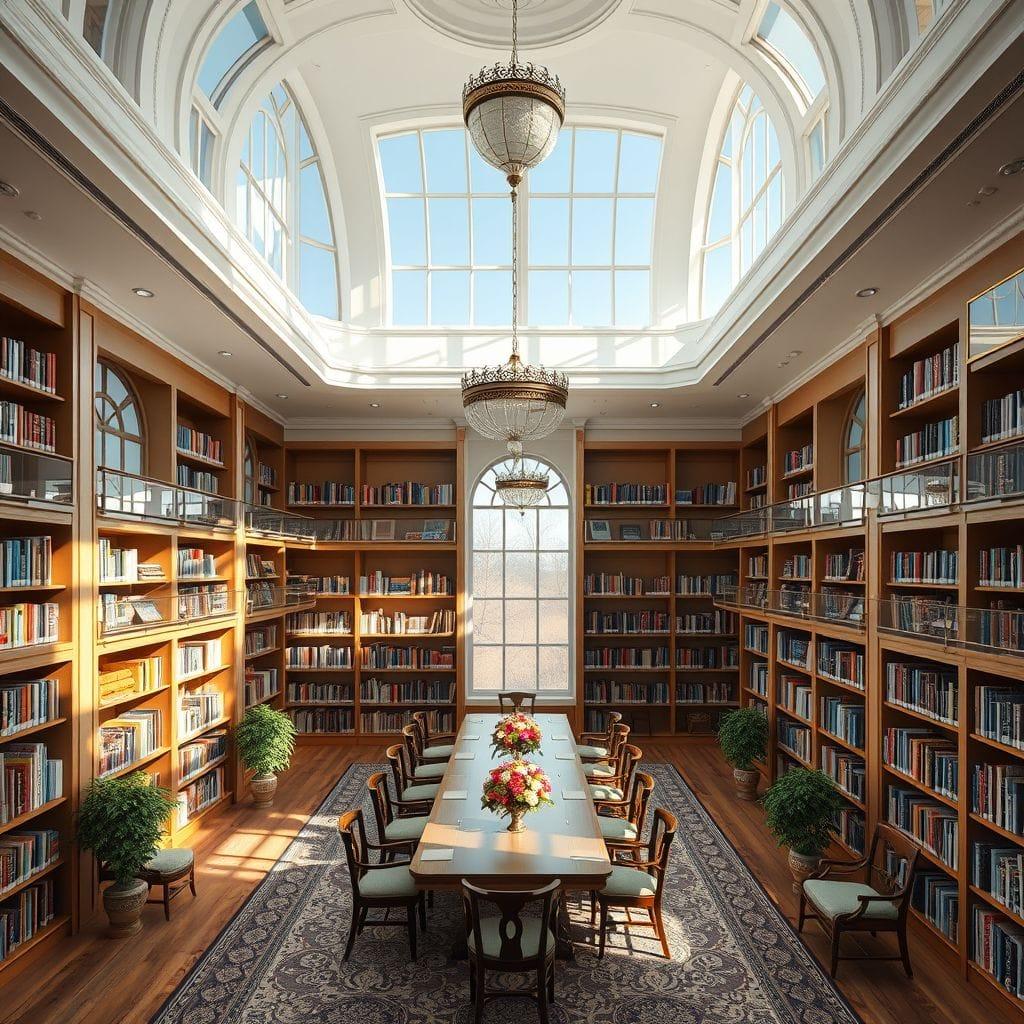  library - AI Generated