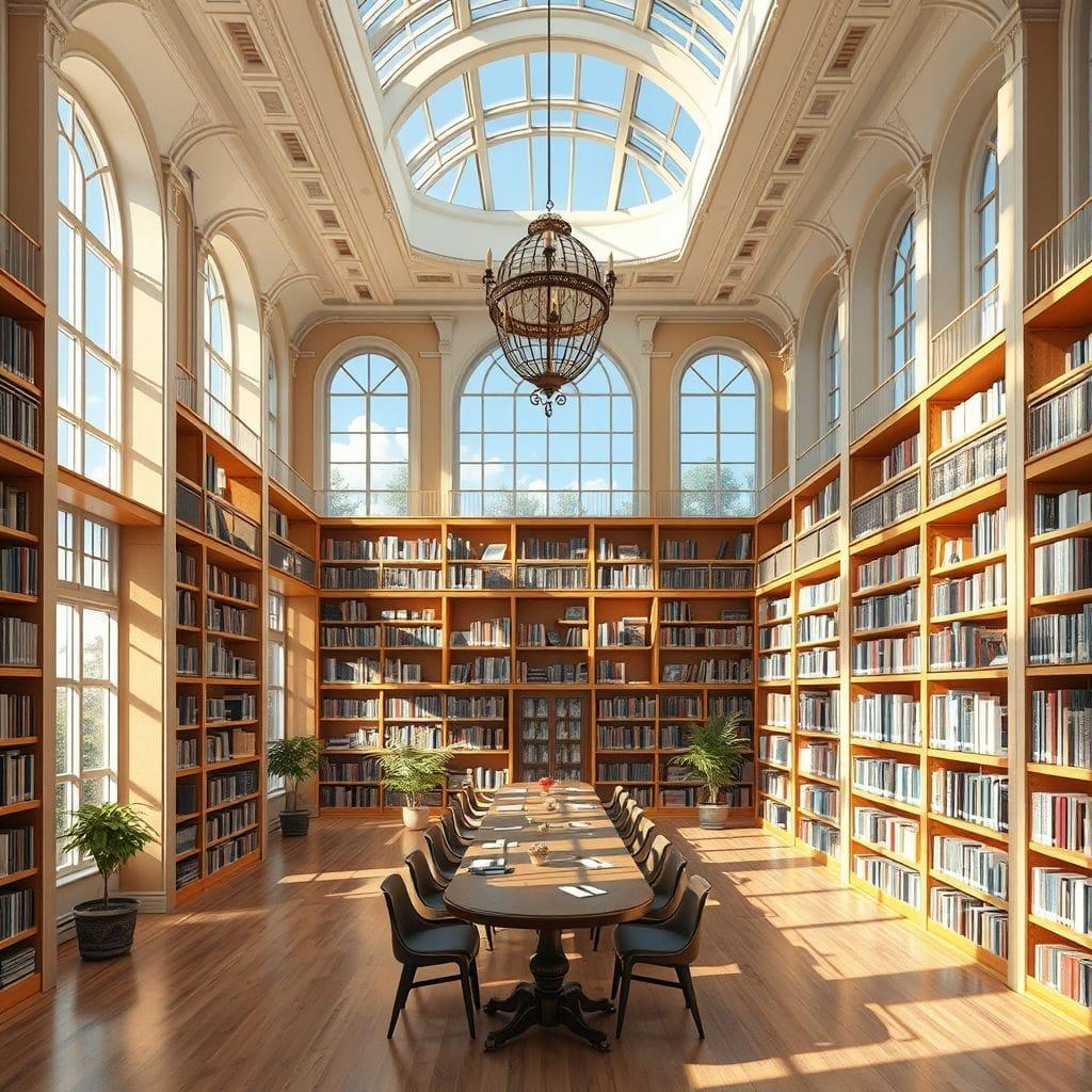  library - AI Generated