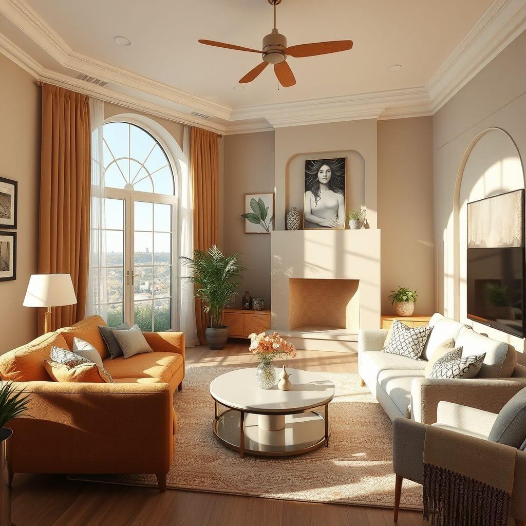  living room - AI Generated