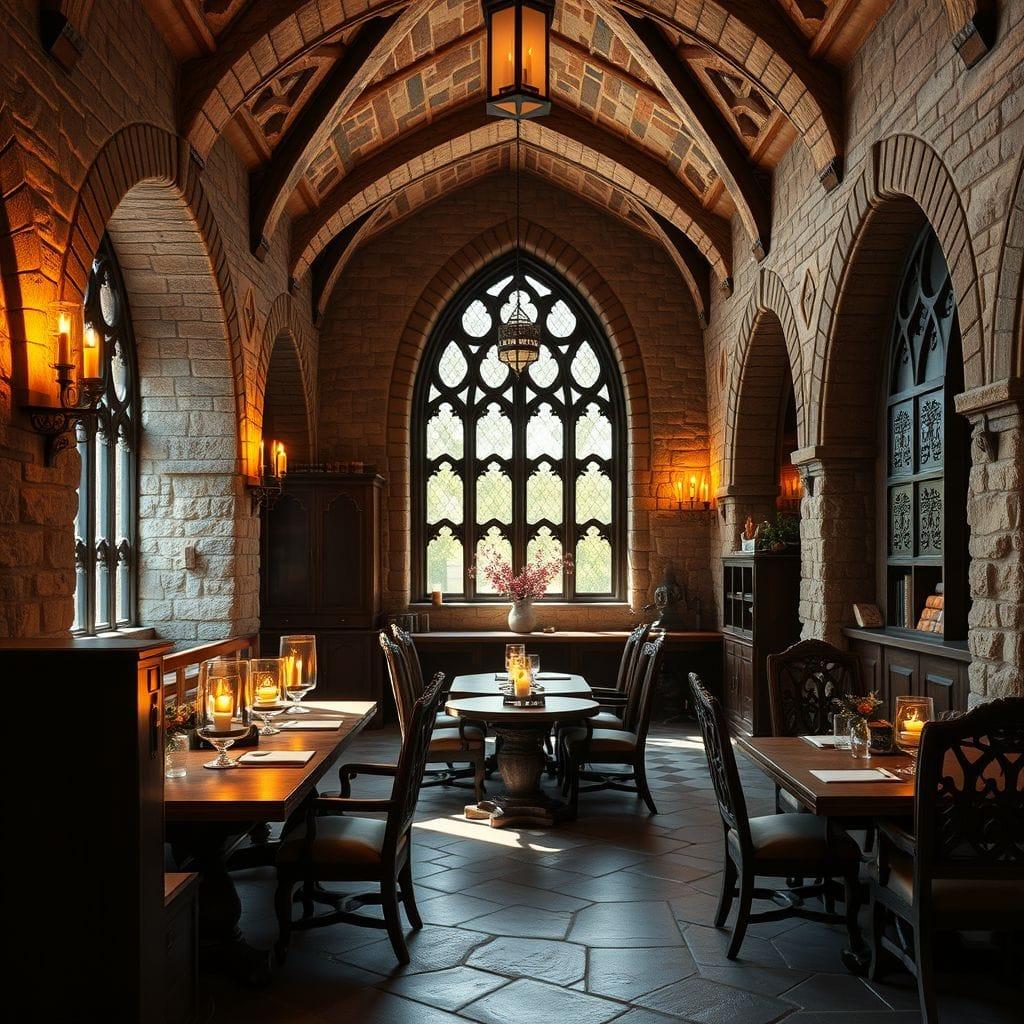 Medieval coworking space - AI Generated