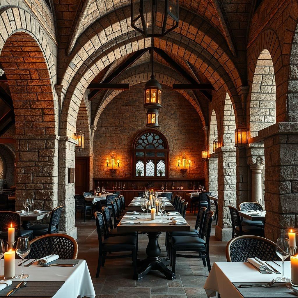 Medieval restaurant - AI Generated
