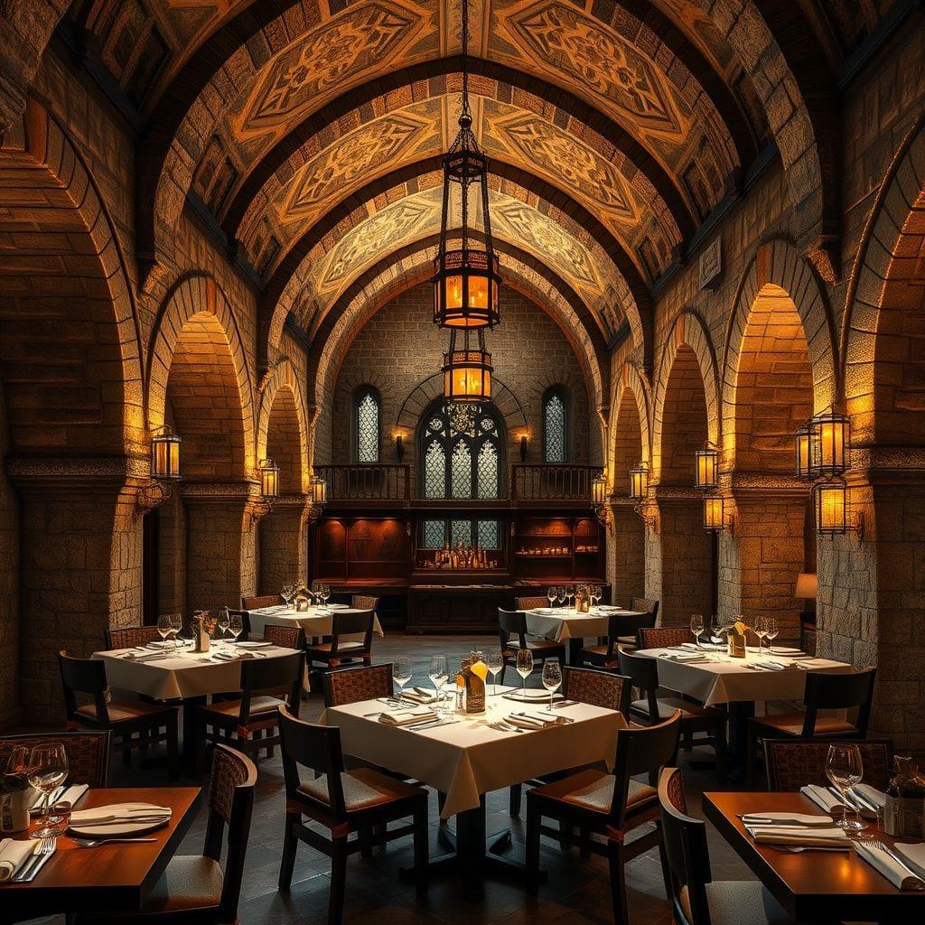 Medieval restaurant - AI Generated