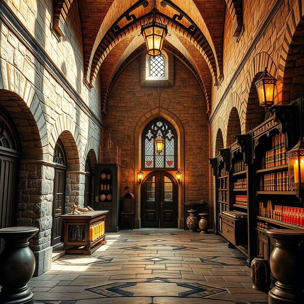 Medieval store - AI Generated