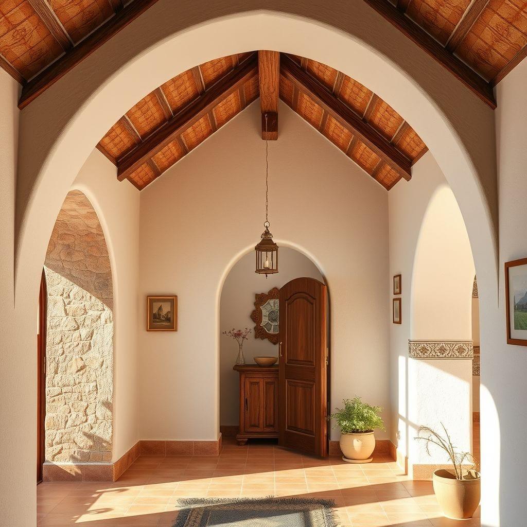 Mediterranean attic - AI Generated