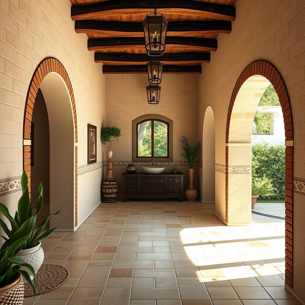 Mediterranean basement - AI Generated