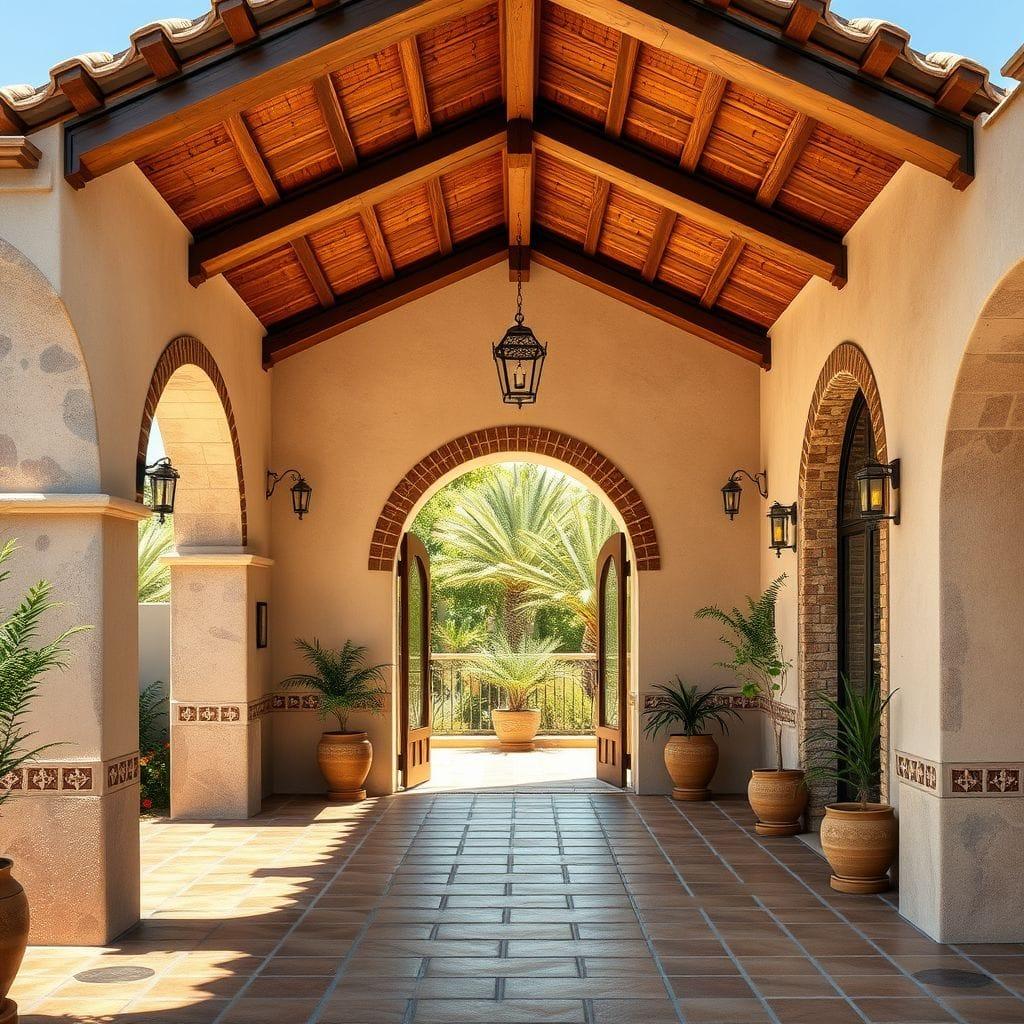 Mediterranean carport - AI Generated