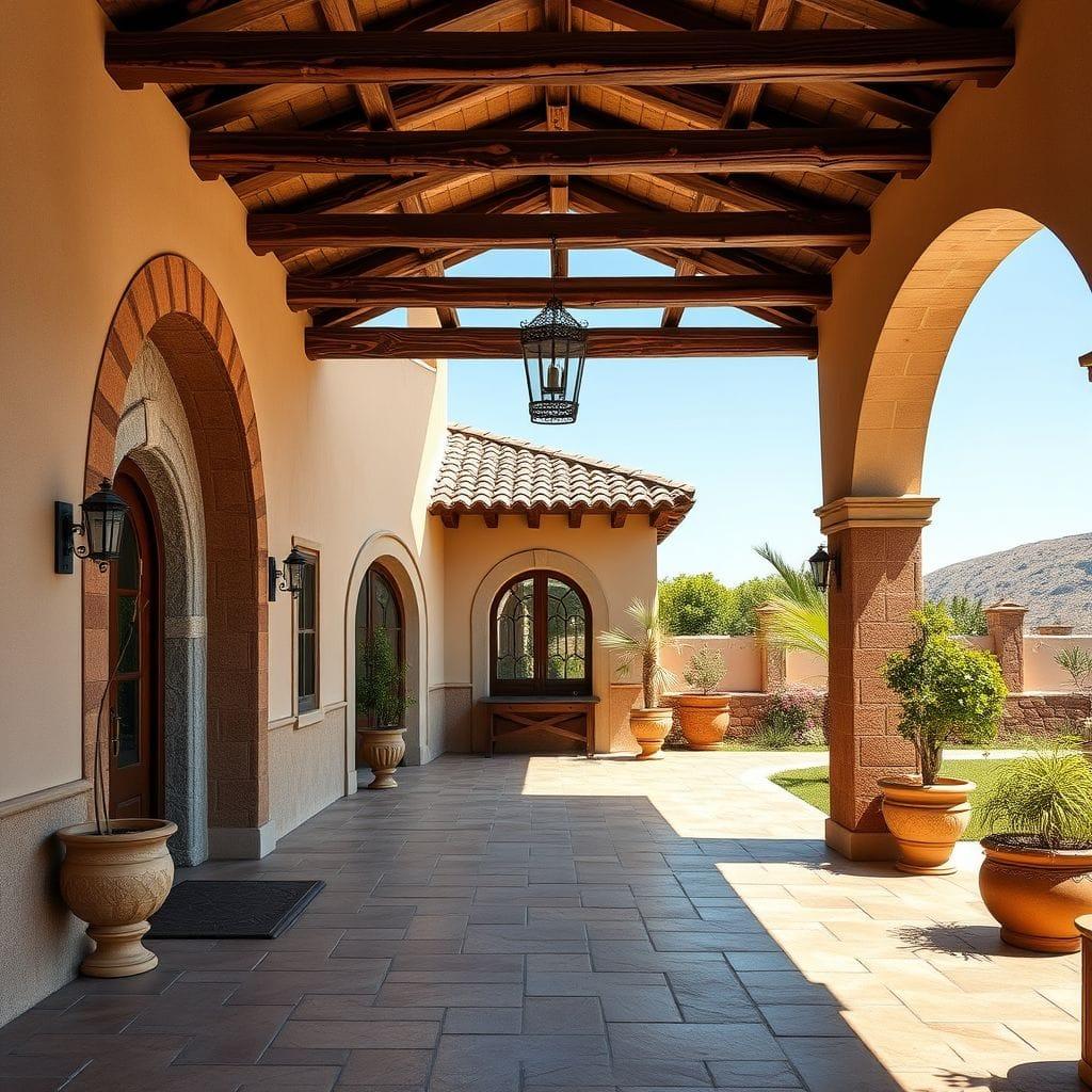 Mediterranean carport - AI Generated